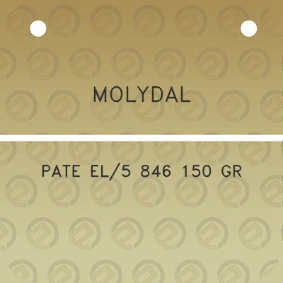 molydal-pate-el5-846-150-gr