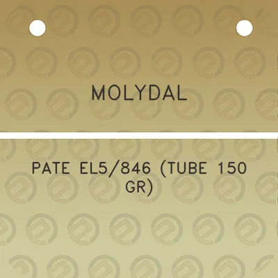 molydal-pate-el5846-tube-150-gr