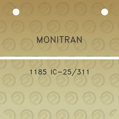 monitran-1185-ic-25311