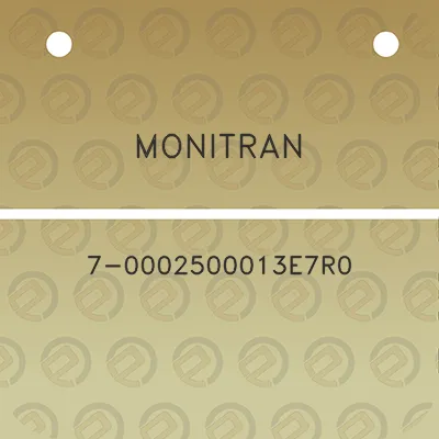 monitran-7-0002500013e7r0