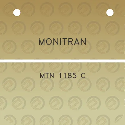 monitran-mtn-1185-c