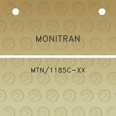 monitran-mtn1185c-xx