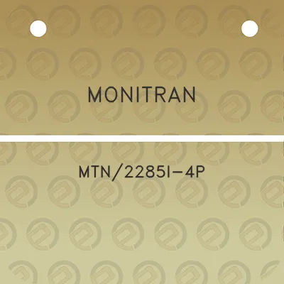 monitran-mtn2285i-4p