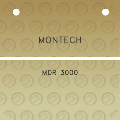 montech-mdr-3000