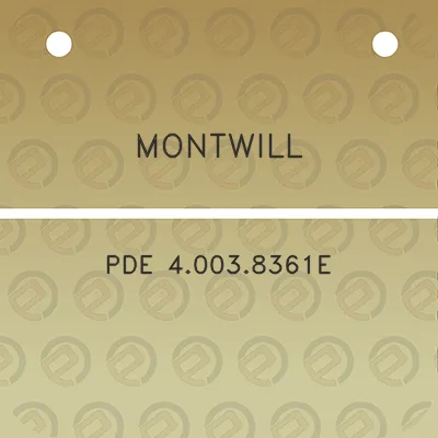 montwill-pde-40038361e