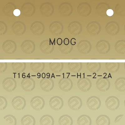 moog-t164-909a-17-h1-2-2a