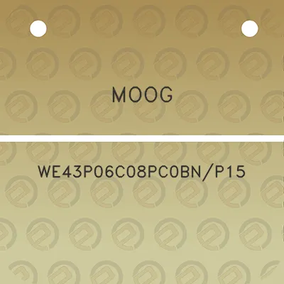 moog-we43p06c08pc0bnp15