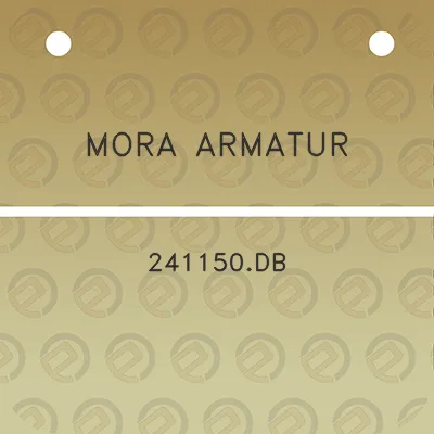 mora-armatur-241150db