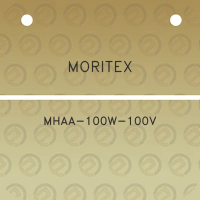 moritex-mhaa-100w-100v