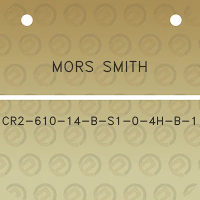 mors-smith-cr2-610-14-b-s1-0-4h-b-1