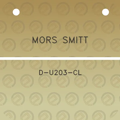 mors-smitt-d-u203-cl