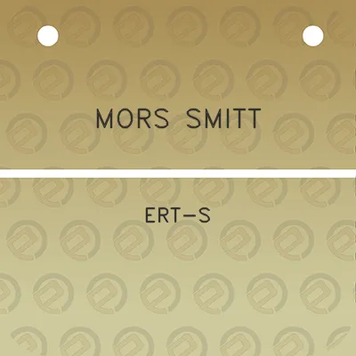 mors-smitt-ert-s