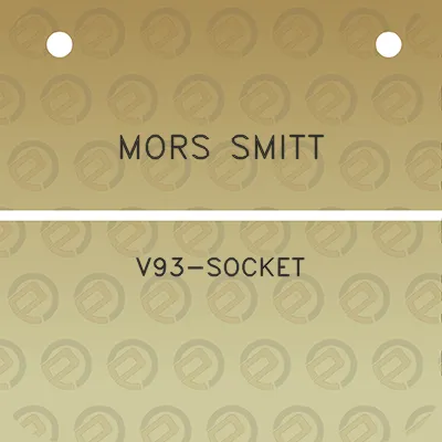 mors-smitt-v93-socket