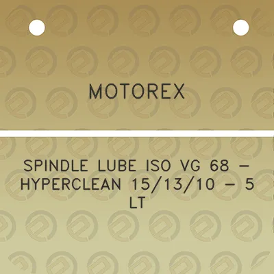 motorex-spindle-lube-iso-vg-68-hyperclean-151310-5-lt