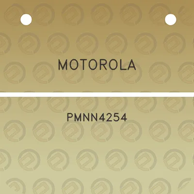 motorola-pmnn4254