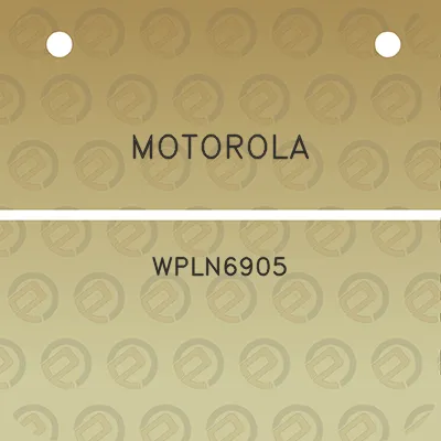 motorola-wpln6905