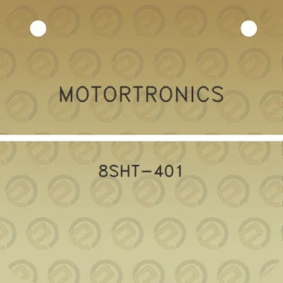 motortronics-8sht-401