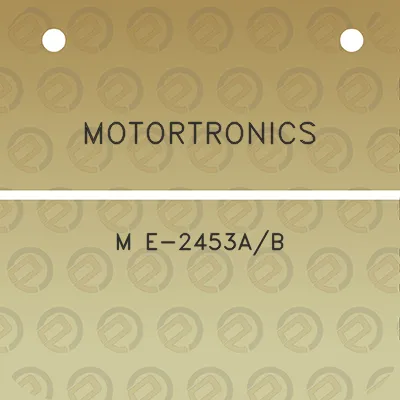 motortronics-m-e-2453ab