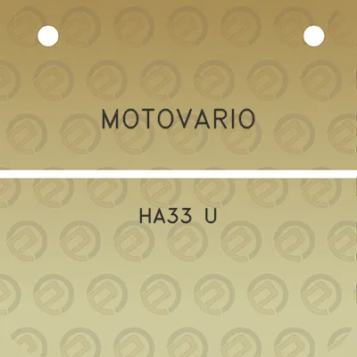 motovario-ha33-u