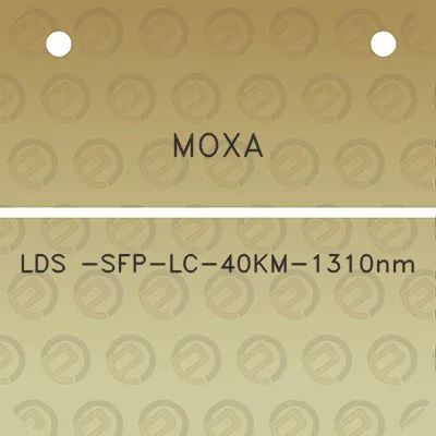 moxa-lds-sfp-lc-40km-1310nm