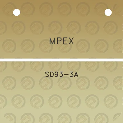 mpex-sd93-3a