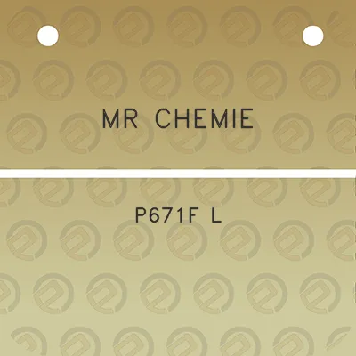 mr-chemie-p671f-l