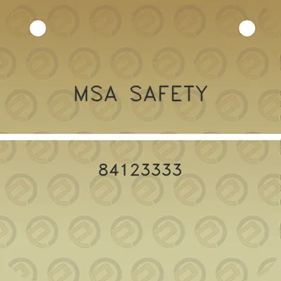 msa-safety-84123333