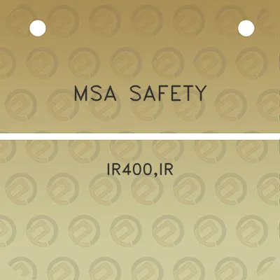 msa-safety-ir400ir