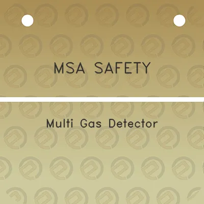 msa-safety-multi-gas-detector