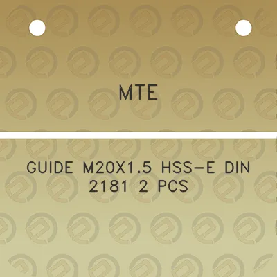 mte-guide-m20x15-hss-e-din-2181-2-pcs