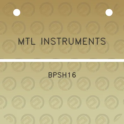 mtl-instruments-bpsh16