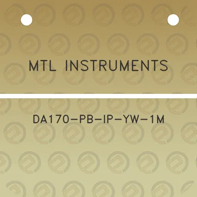 mtl-instruments-da170-pb-ip-yw-1m