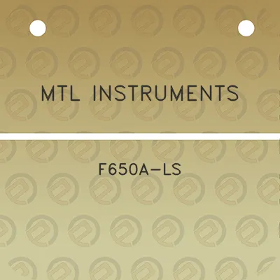 mtl-instruments-f650a-ls