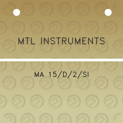 mtl-instruments-ma-15d2si