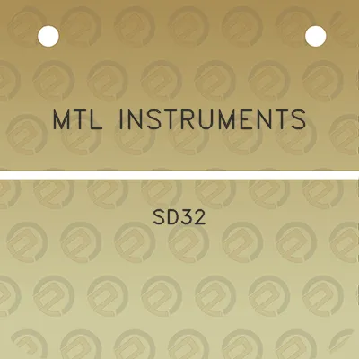 mtl-instruments-sd32