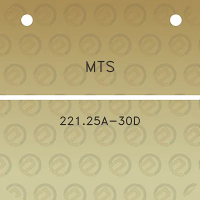 mts-22125a-30d