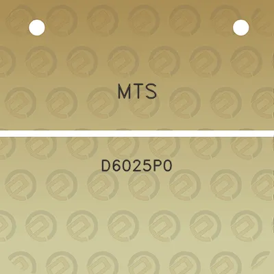 mts-d6025p0