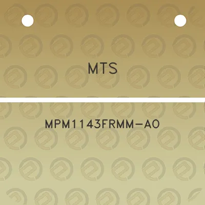 mts-mpm1143frmm-ao