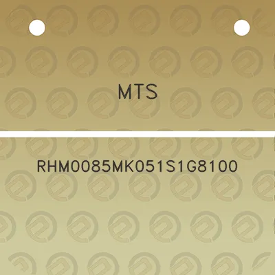 mts-rhm0085mk051s1g8100