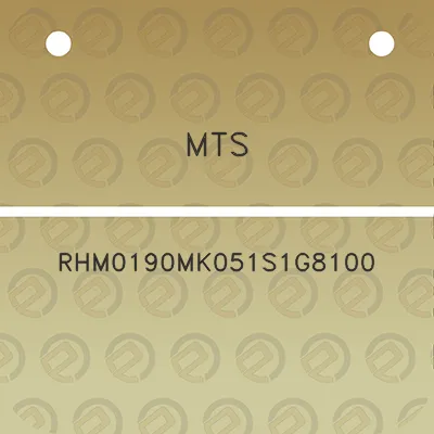 mts-rhm0190mk051s1g8100