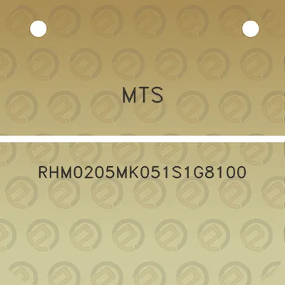 mts-rhm0205mk051s1g8100