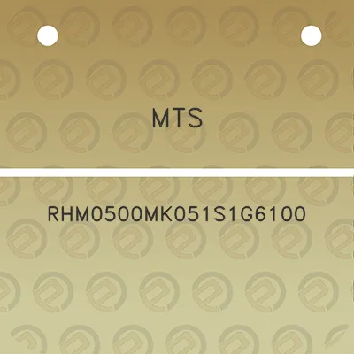 mts-rhm0500mk051s1g6100