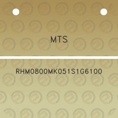 mts-rhm0800mk051s1g6100