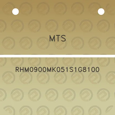 mts-rhm0900mk051s1g8100