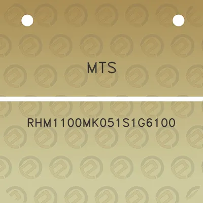 mts-rhm1100mk051s1g6100