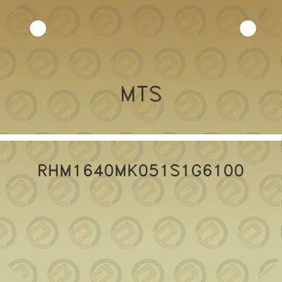 mts-rhm1640mk051s1g6100