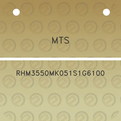 mts-rhm3550mk051s1g6100