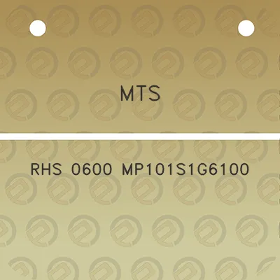 mts-rhs-0600-mp101s1g6100