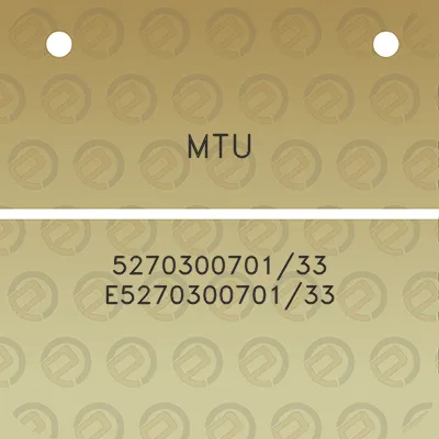 mtu-527030070133-e527030070133