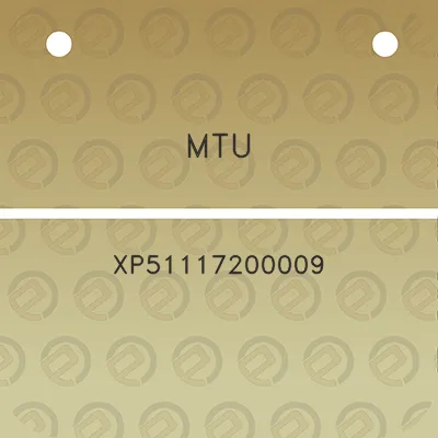 mtu-xp51117200009